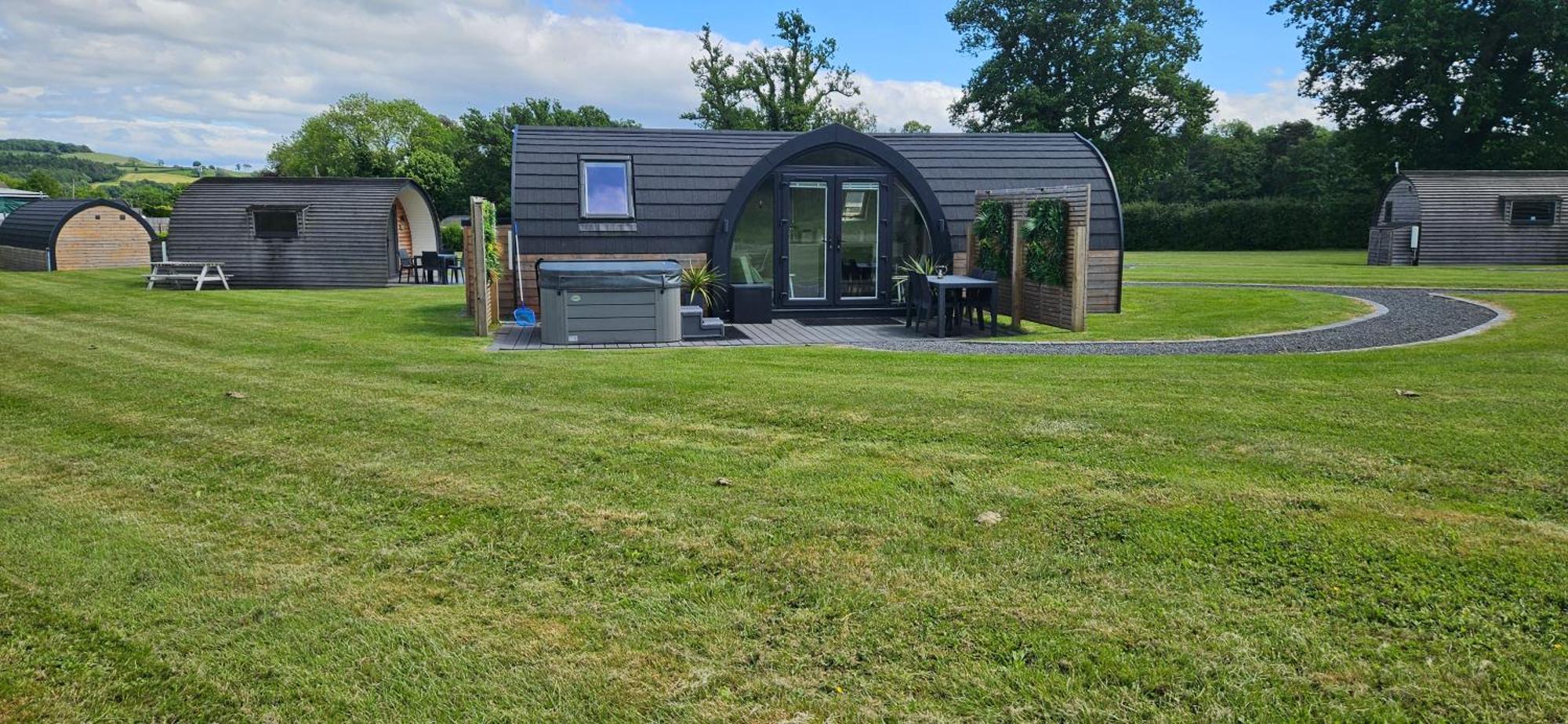 シュルーズベリー Eastridge Glampingヴィラ エクステリア 写真